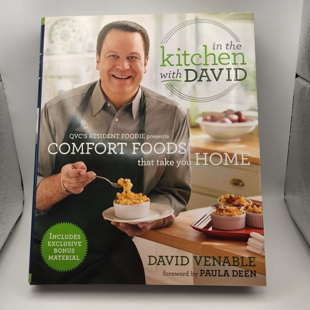 Comfort Giids That Take You Home Cookbook Author David Venable
